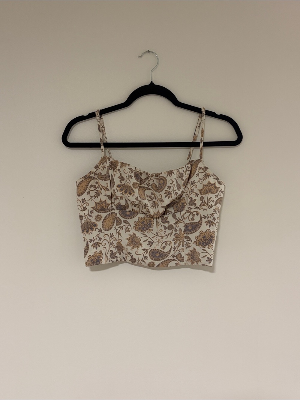 Floral Crop Cami Top